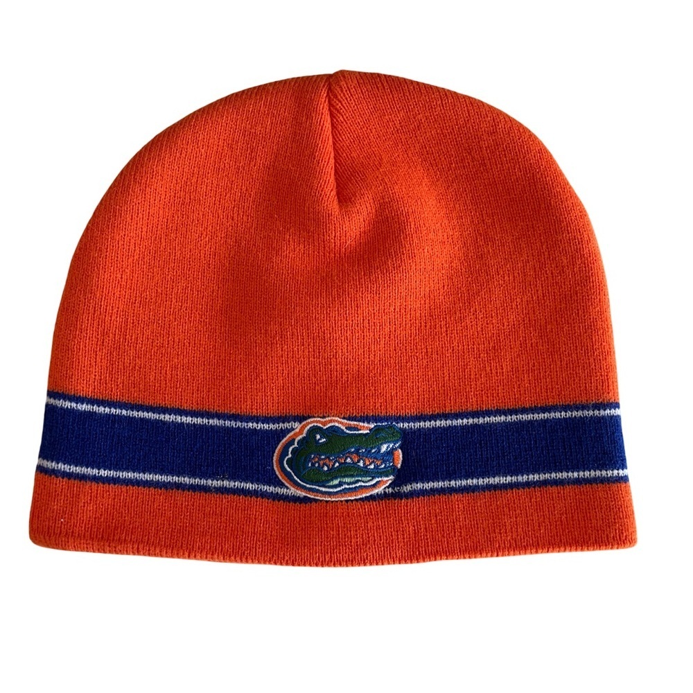 University of Florida Gators Beanie Hat One Size Orange and Blue